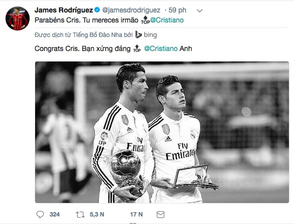 Cả khán phòng bật cười vì điều ước Giáng sinh của Ronaldo